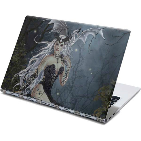 Gothic Queen with Silver Dragon by Nene Thomas Yoga 910 2-in-1 14in Touch-Screen Skin